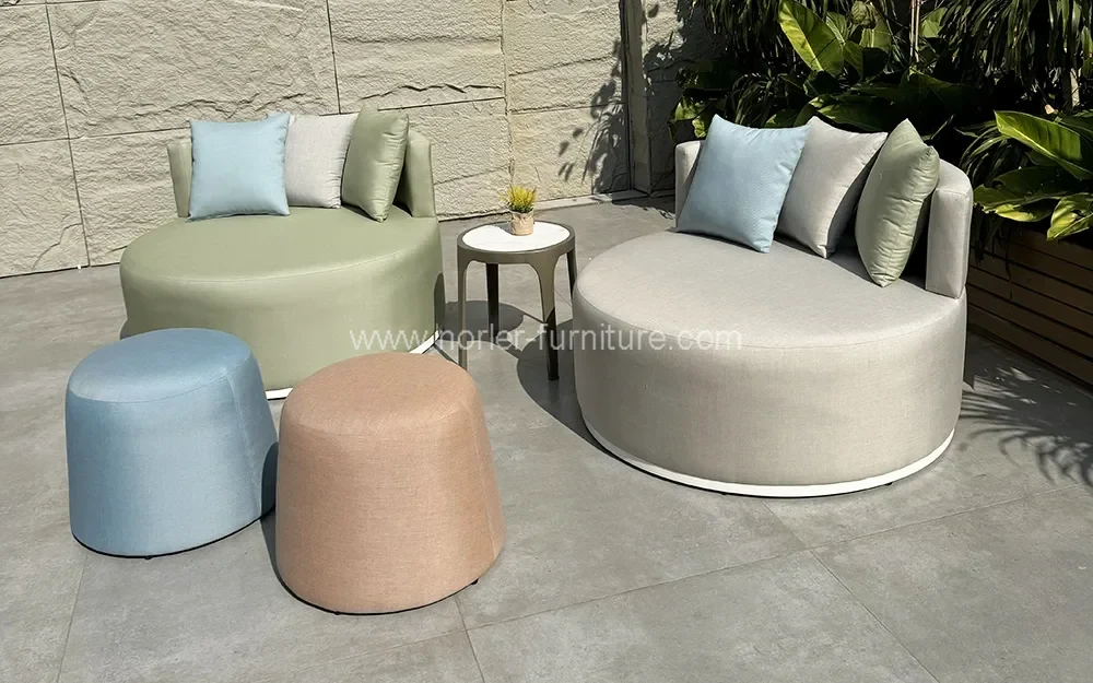 Waterproof Garden Outdoor Seater Ottoman