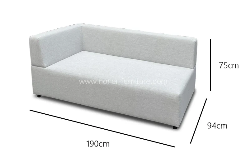All Weather Outdoor Furniture Waterproof Fabric Sofa