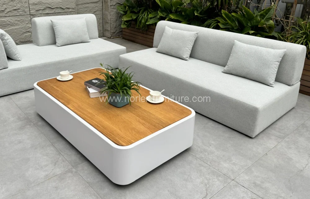 All Weather Outdoor Furniture Waterproof Fabric Sofa