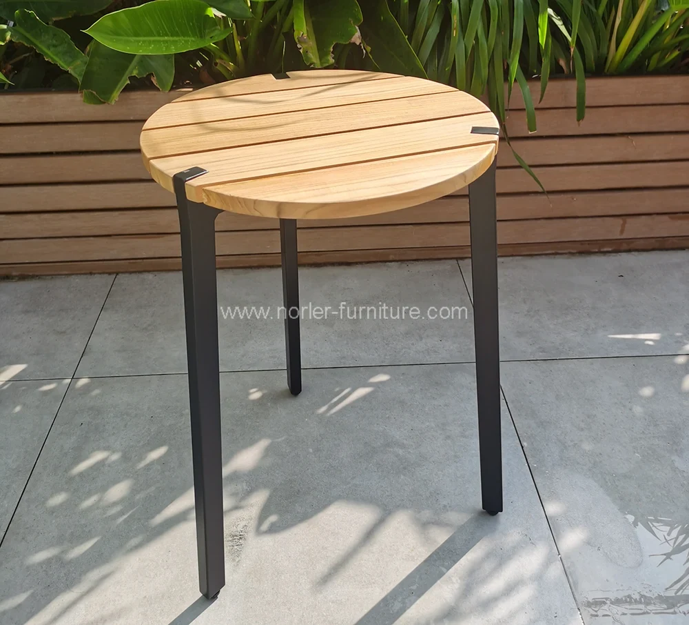 Outdoor Aluminum Frame PE Rattan Balcony Set